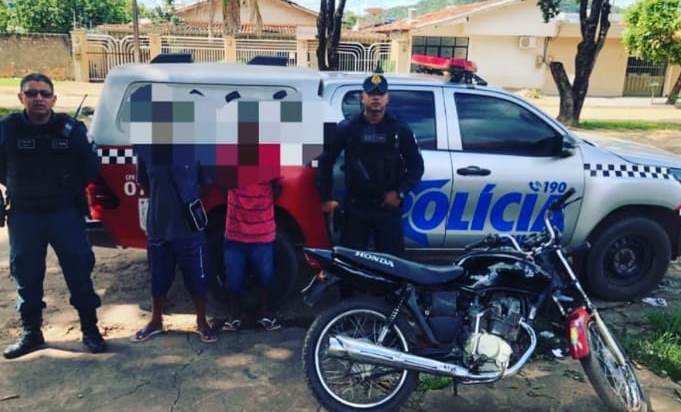 PM recupera motocicleta com registro de roubo