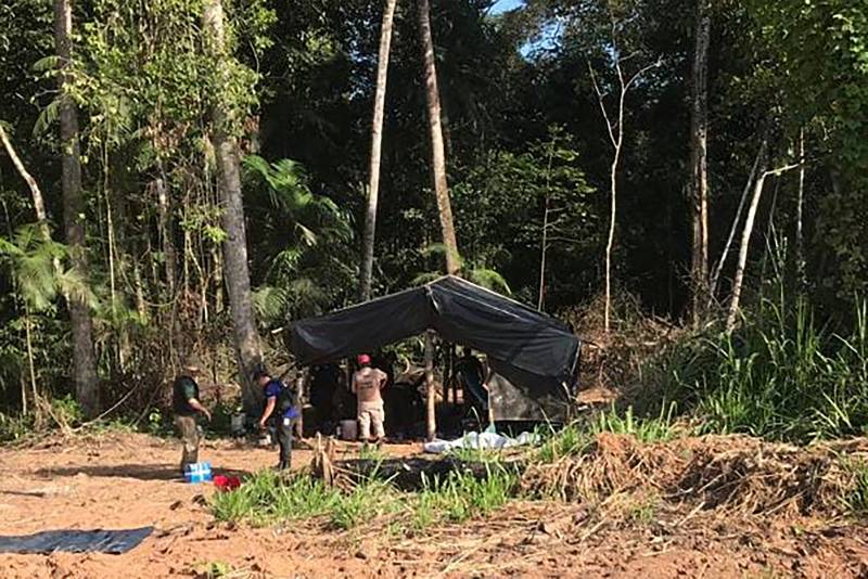 Após monitoramento remoto, responsável por extração de madeira, garimpo ilegal é autuado