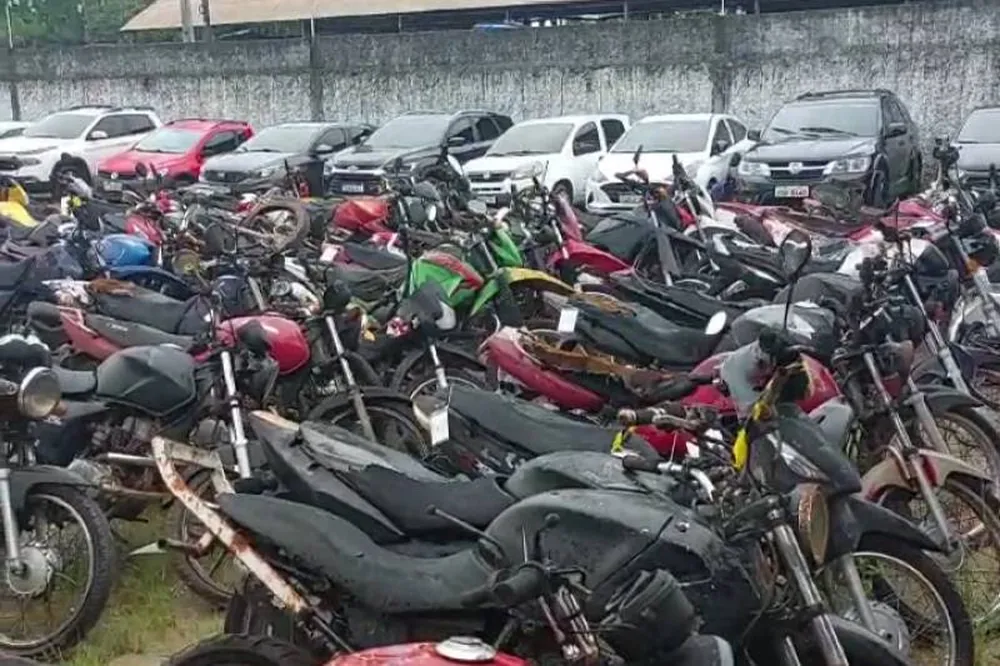 Detran do Pará realiza leilão de mais de 1.200 veículos com lances a partir de R$ 200