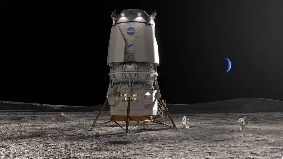 Nasa escolhe Blue Origin, empresa de Jeff Bezos, para construir módulo lunar da missão Artemis V