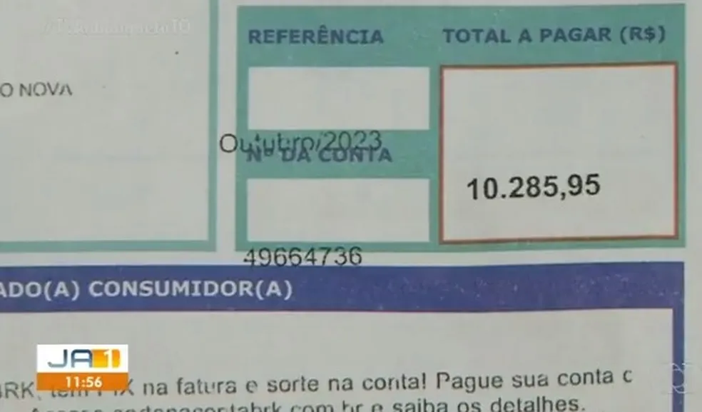 Conta de água passa dos R$ 10 mil e deixa comerciante em pânico