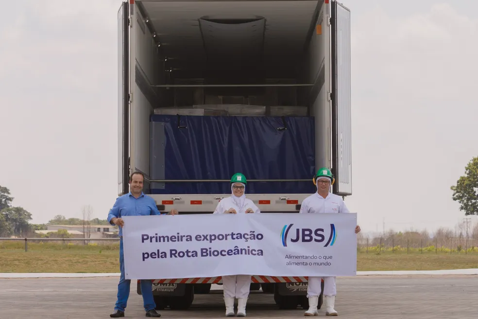 Primeira carga a ser transportada na megaestrada que vai ligar o Brasil ao Chile é carne ‘Made in MS’
