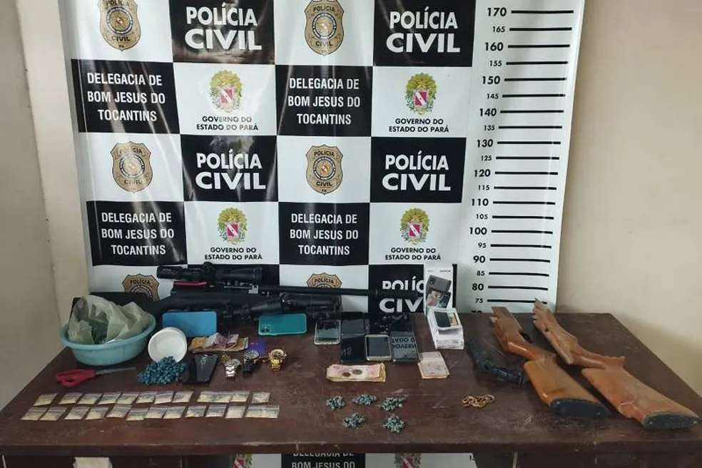 Polícia prende oito pessoas por tráfico de drogas no Pará