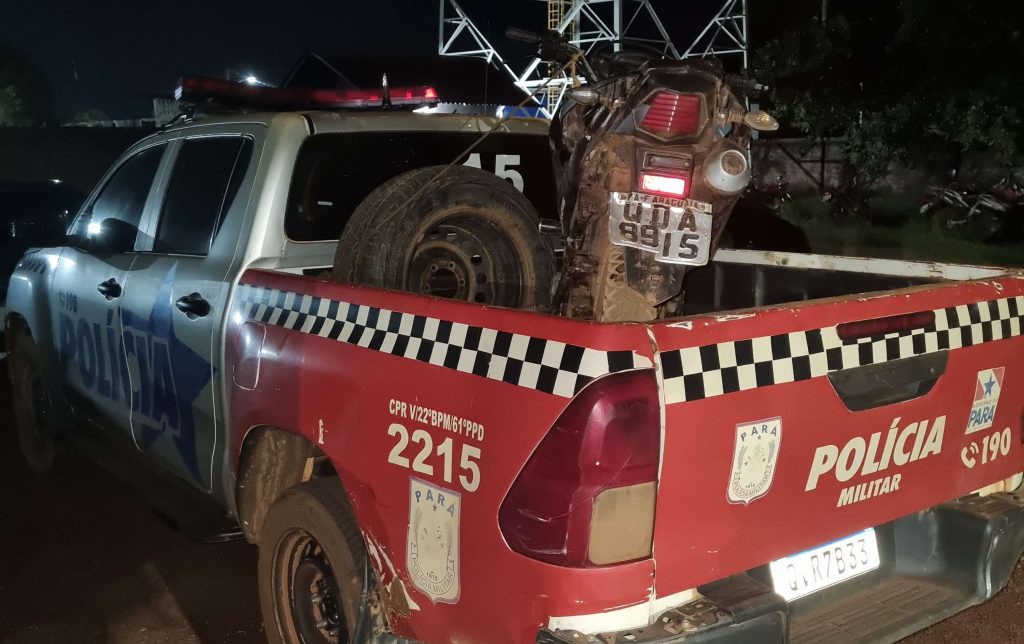 PM do distrito Bela Vista recupera motocicleta roubada no Tocantins