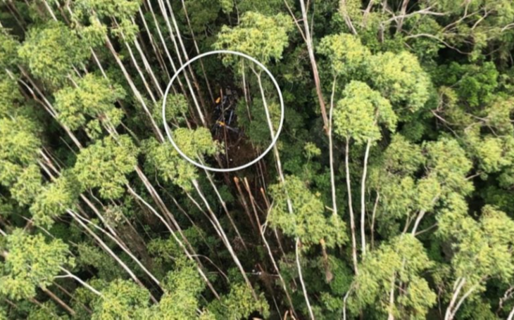 Helicóptero que desapareceu com 4 pessoas em SP é encontrado em Paraibuna após 12 dias de buscas