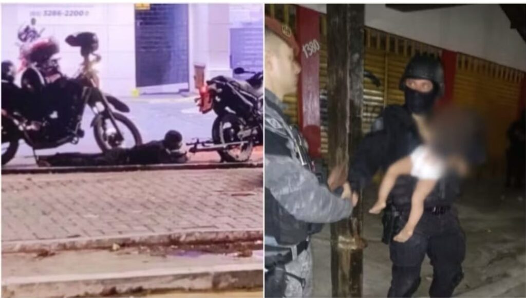 Atirador de elite dispara na mão de homem que fazia a filha refém