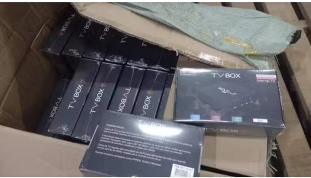 Mais de 1.500 aparelhos de TV box são apreendidos durante fiscalização no sudeste do Pará