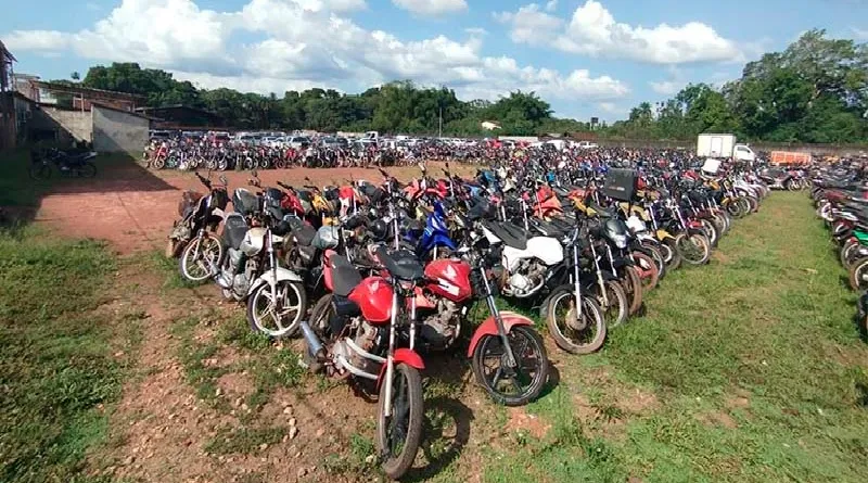 Detran do Pará realiza leilão virtual de carros e motocicletas com lances a partir de R$ 100