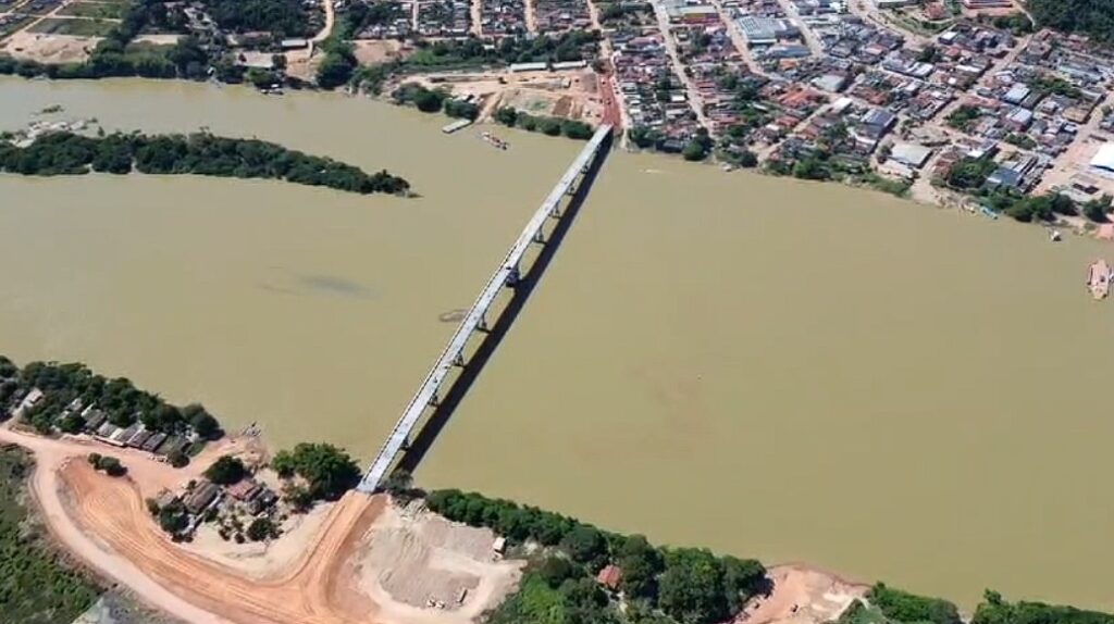 Ponte sobre o rio Fresco em São Félix do Xingu poderá ser inaugurada em julho