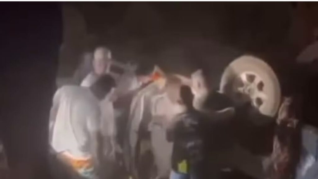 Prefeito de Xinguara sofre acidente após veículo capotar em estrada