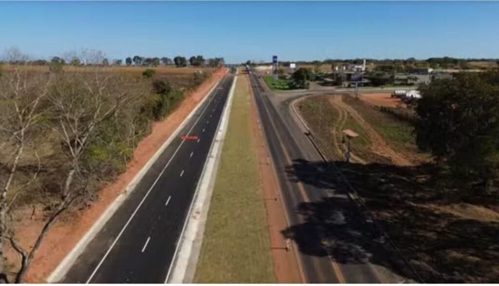 Duplicação de trecho da BR-153 é entregue e trânsito vai mudar a partir desta quinta-feira.