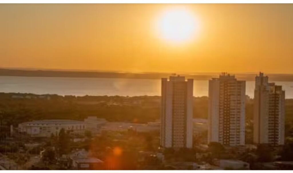 Palmas chega a quase 40 graus no final de semana e entra no ranking das cidades mais quentes do país
