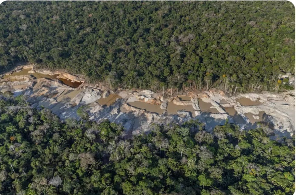 Pará tem 9 das 15 unidades de conservação mais destruídas pelo garimpo na Amazônia