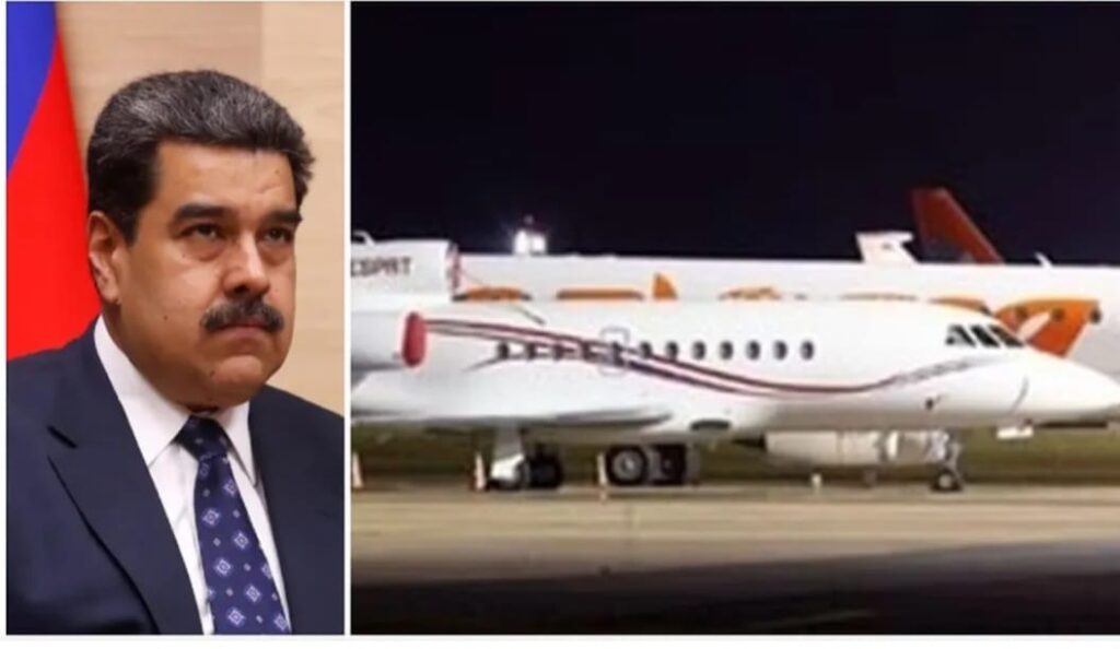 EUA apreendem avião presidencial da Venezuela usado por Nicolás Maduro