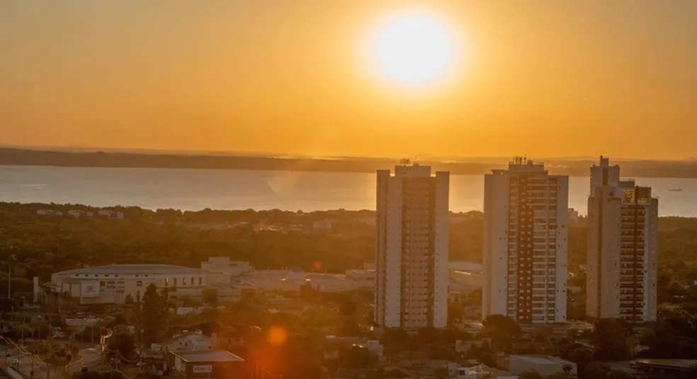 Palmas chega a 41.6ºC e lidera ranking das maiores temperaturas do país, diz Inmet