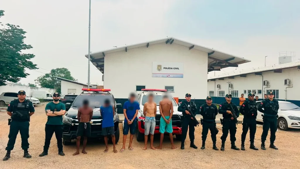 Cinco suspeitos de tráfico são presos em menos de 24 horas em Marabá