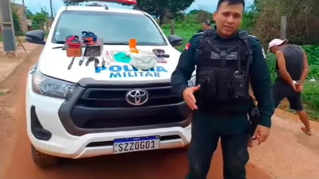 PM prende suspeitos de tráfico interestadual em Santana do Araguaia