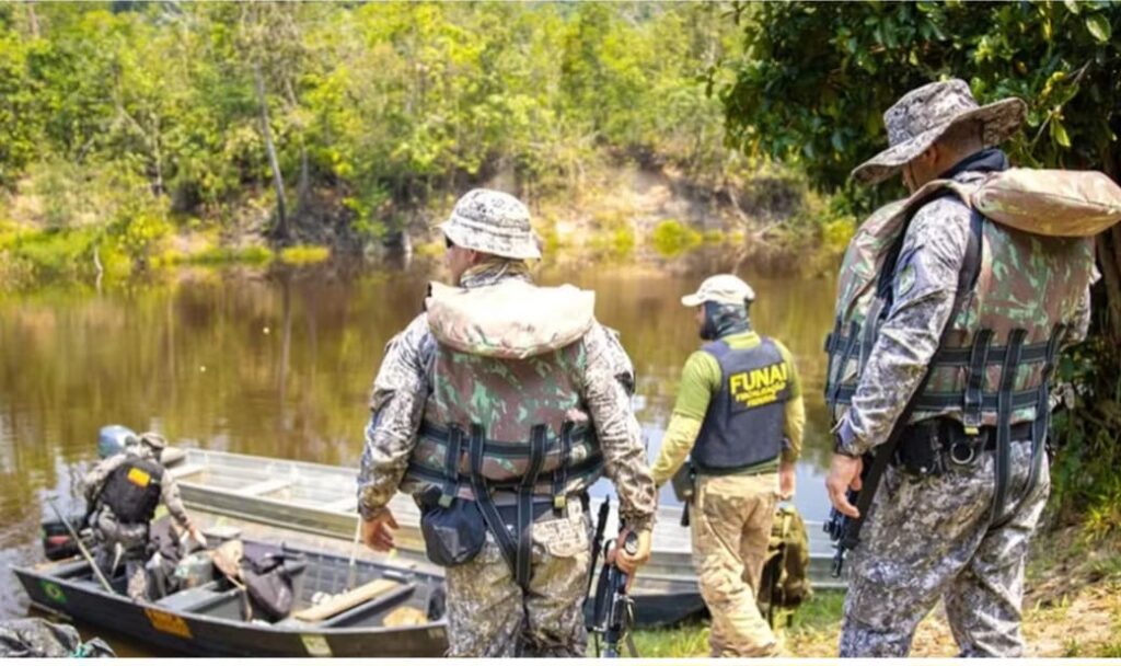 Operação na Terra Indígena Munduruku inutiliza R$ 32 milhões em máquinas e estruturas do garimpo ilegal, em Jacareacanga