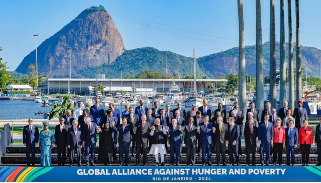 Declaração final do G20 é aprovada por líderes mundiais reunidos no Rio