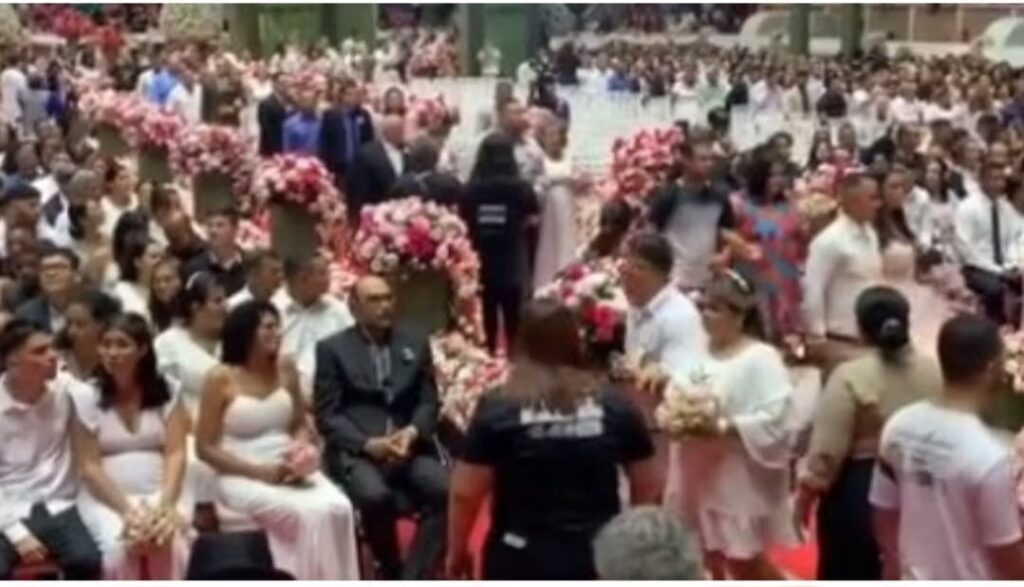 Casamento Comunitário: mais de 700 casais oficializam união em Cuiabá