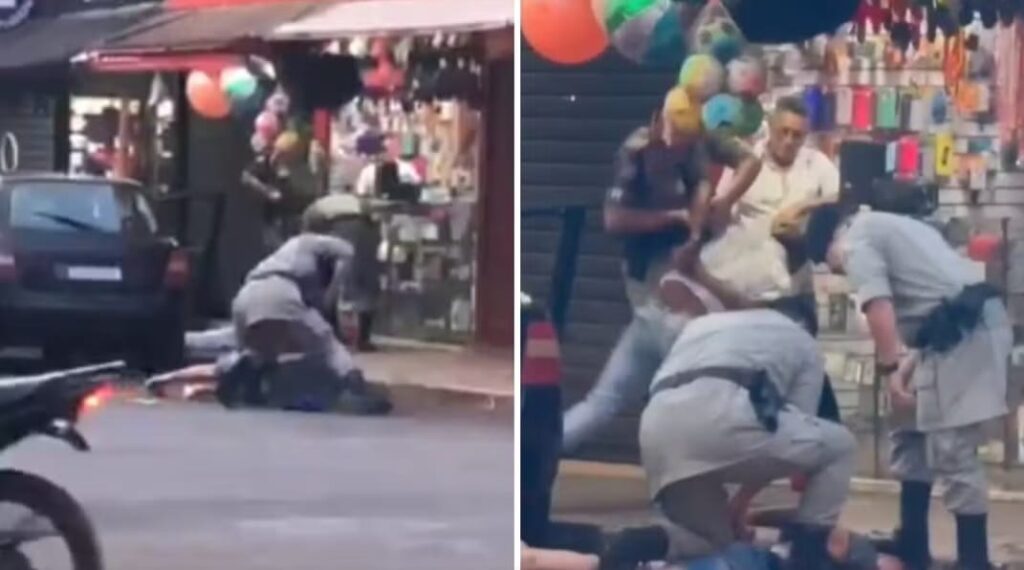Em GO, Jovens são agredidos com chutes e socos por PMs durante abordagem
