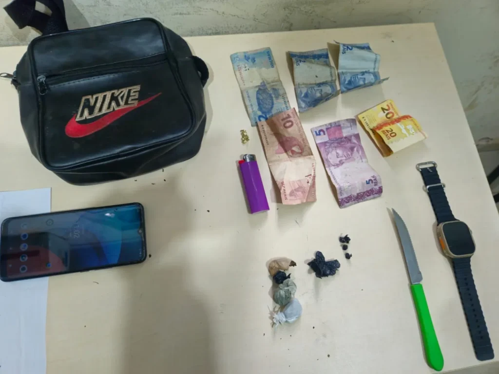 Polícia Militar apreende menor flagrado com drogas em São Félix do Xingu