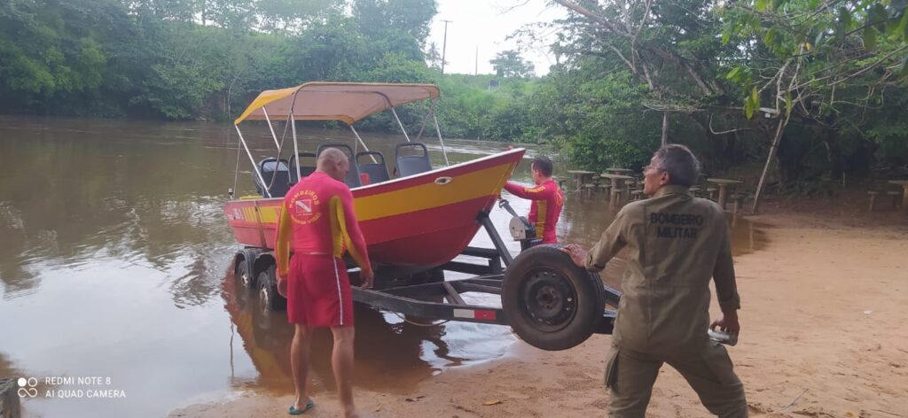 Corpo de jovem que estava desaparecido no rio Paudarcão é encontrado