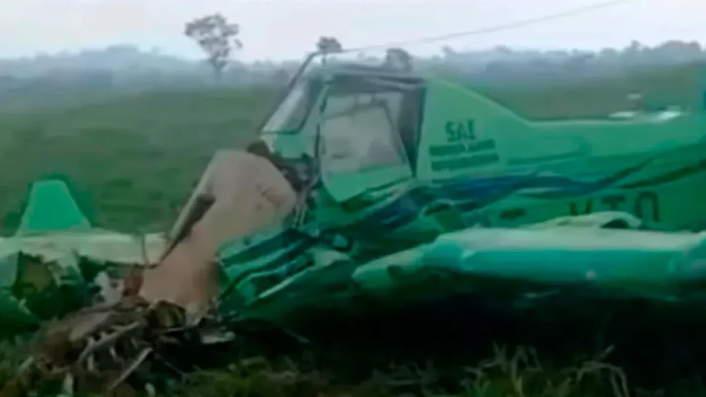 Queda de avião em fazenda deixa piloto morto no sul do Pará