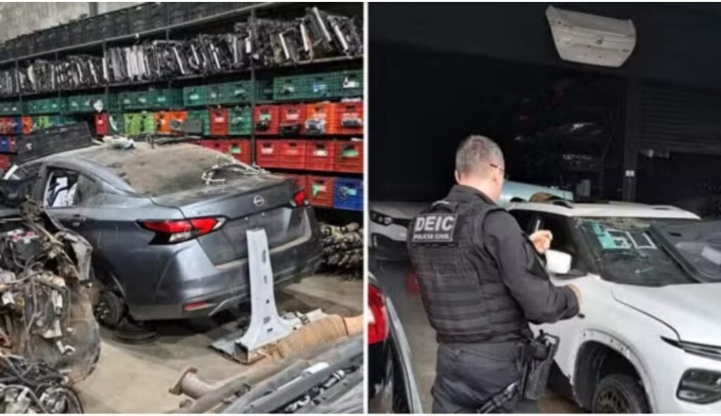 Operação cumpre mais de 60 mandados em Goiás, SP e RJ contra suspeitos de roubar carros de luxo e vendê-los por R$15 mil