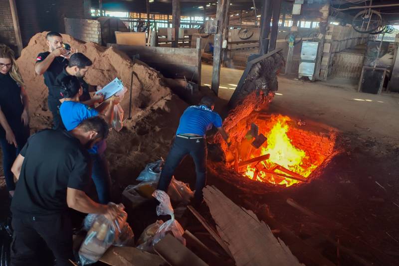 Estado do Pará incinera quase 200 Kg de drogas em Altamira