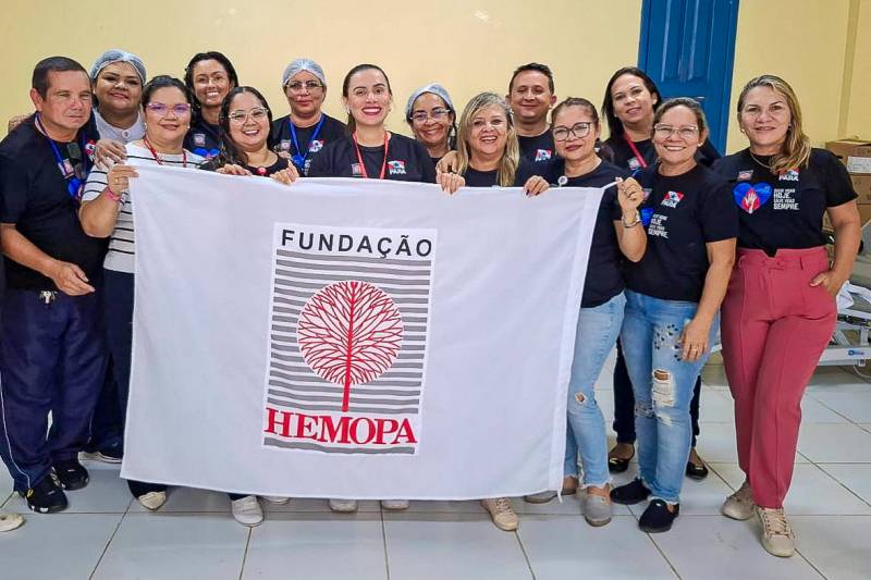 Hemopa realiza campanha no Hospital Regional de Rio Maria no sul do Pará