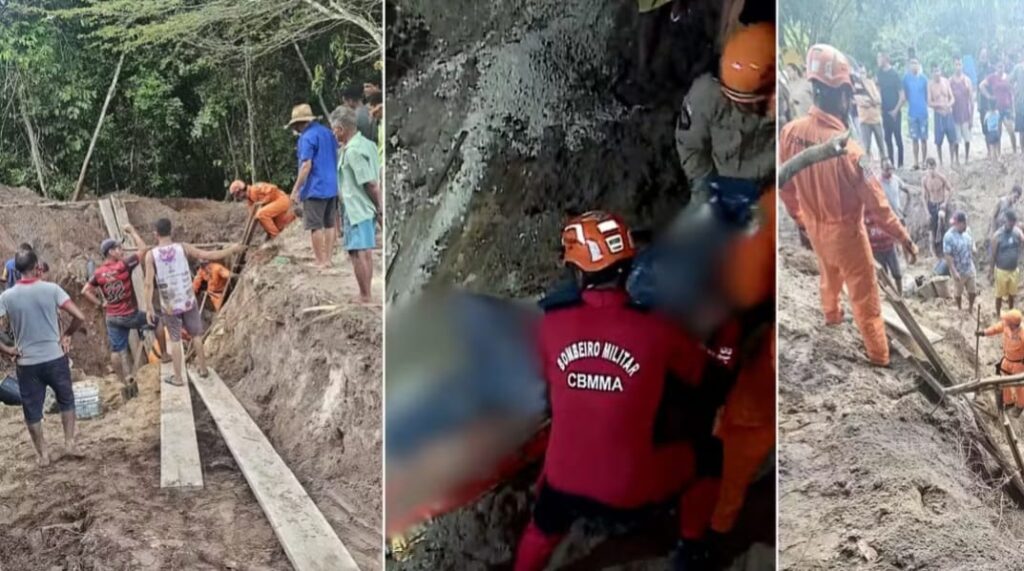No MA, Pai e filho morrem soterrados enquanto trabalhavam em poço