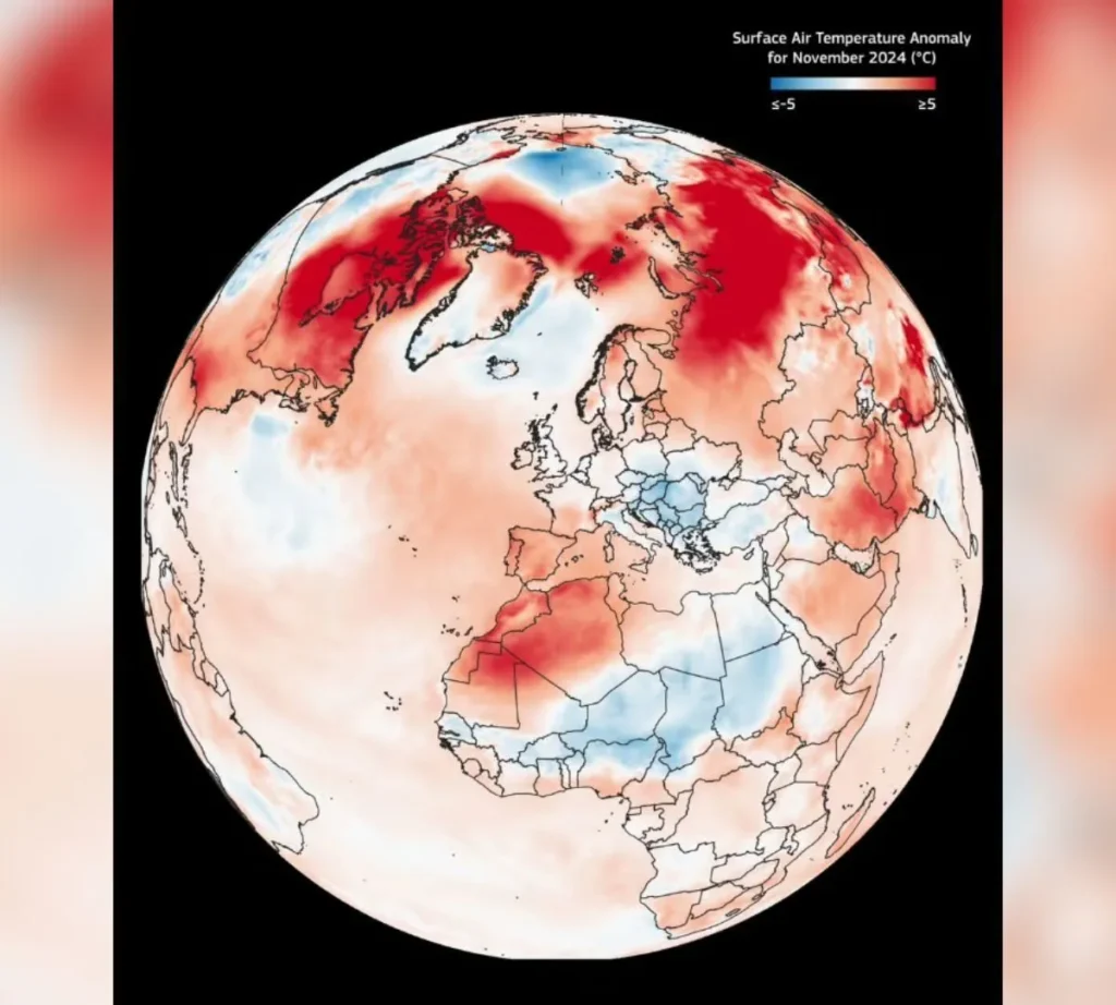 Temperatura do planeta supera pela 1ª vez limite crítico do aquecimento global