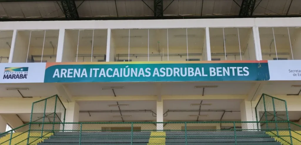Em Marabá, estádio recém-inaugurado é interditado pelo Corpo de Bombeiros e Defesa Civil