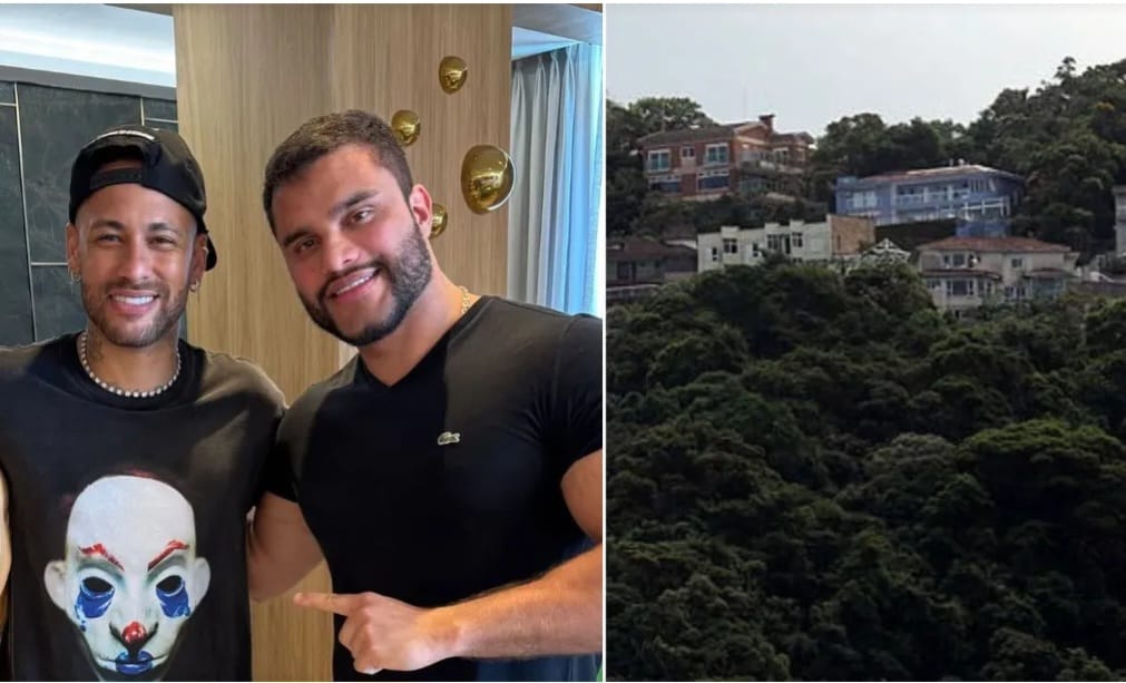 Neymar Jr. compra três mansões em morro de casas luxuosas em Santos