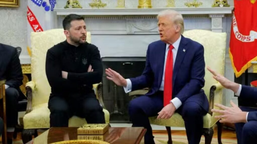 Trump levanta a voz com Zelensky, bate boca e o chama de ‘desrespeitoso’ com os EUA