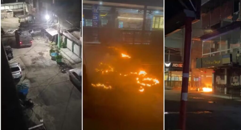 Operação policial no RJ tem barricadas, tiros e bandidos fugindo de barco