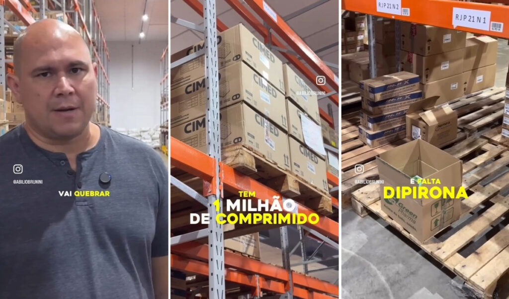 Cuiabá tem mais de 1 milhão de comprimidos para pressão parados em depósito e prestes a vencer