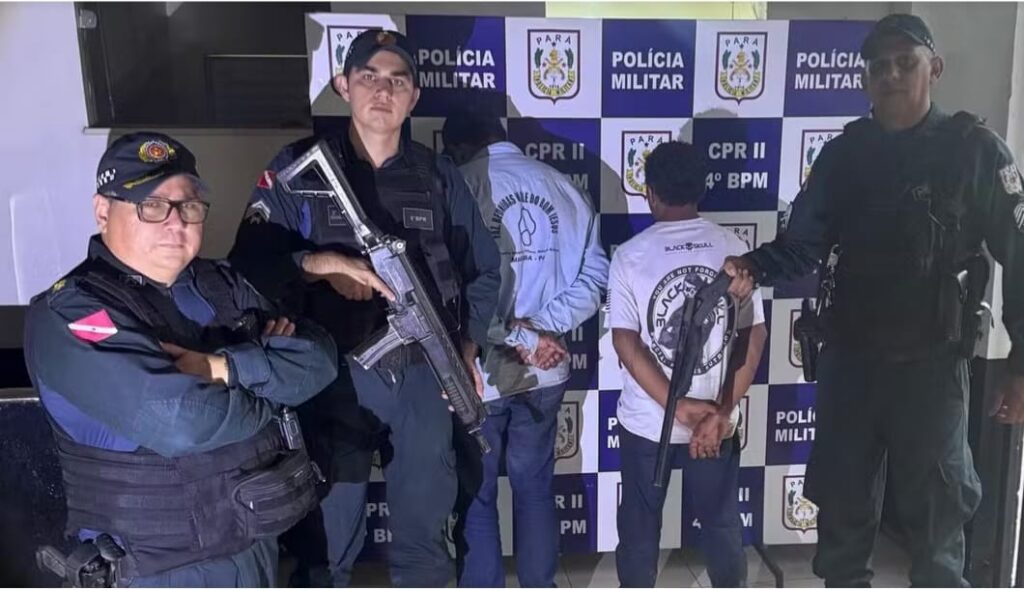 PM prende dupla suspeita de furto de gado no interior do Pará