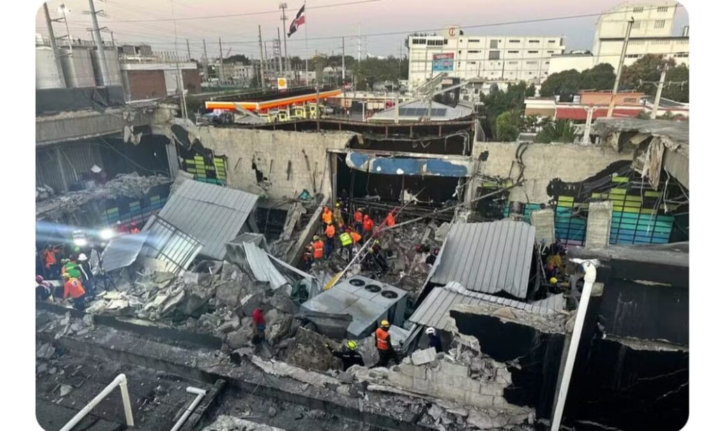 Sobe para 113 número de mortos por desabamento de teto de discoteca na República Dominicana