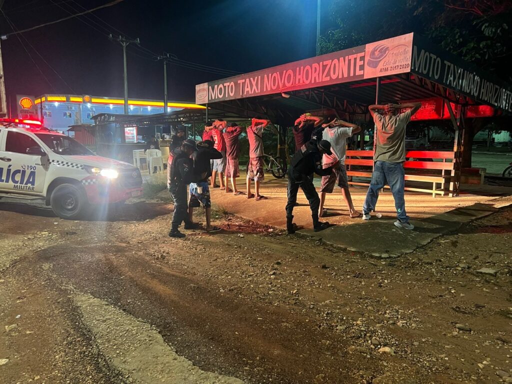 Ação policial pela paz a sossego em Ourilândia e Tucumã