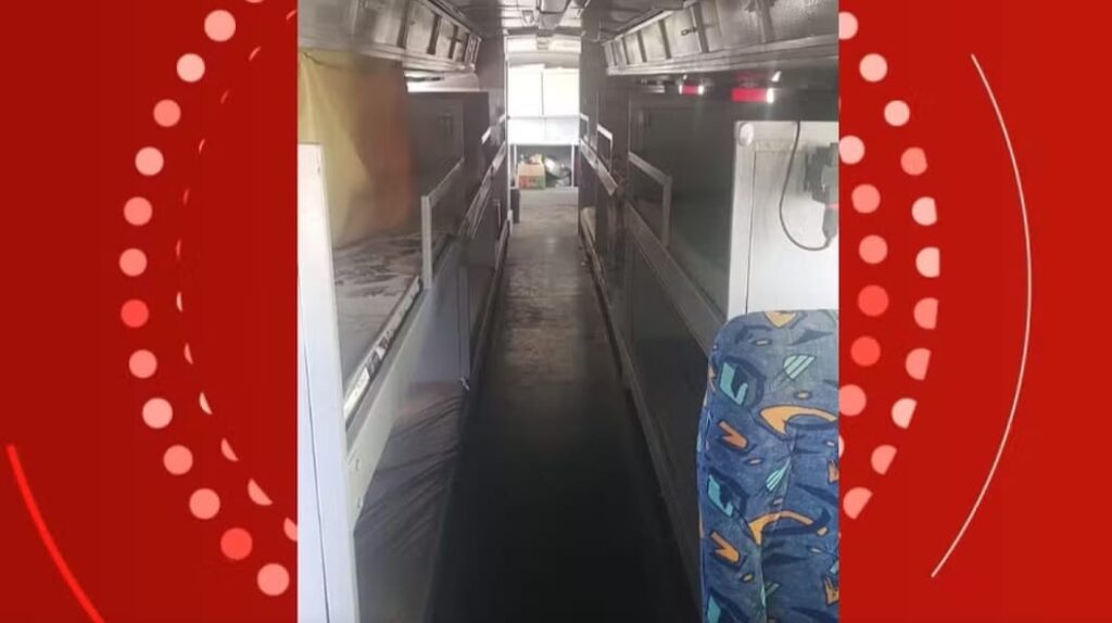 Trabalhadores que viviam em ônibus são resgatados em condições análogas à escravidão em MT