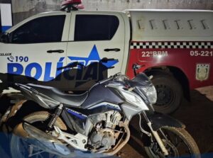 PM apreende duas motocicletas clonadas em Floresta do Araguaia