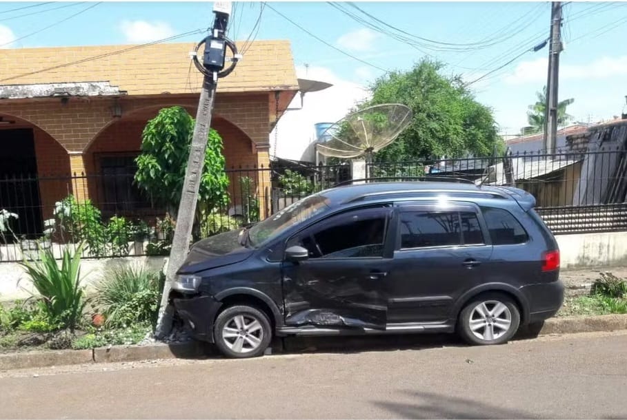 Pará registra mais de 500 colisões de carros contra postes: casos aumentam 19% no 1º trimestre de 2025