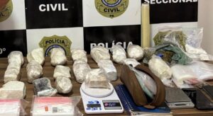 Polícia de Parauapebas apreende R$ 400 mil em cocaína, crack e maconha