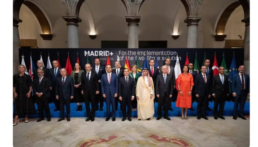 Representantes de 20 países se reúnem na Espanha para discutir criação do Estado da Palestina