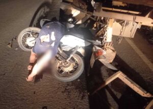 Acidente violento na BR-155; uma vítima fatal