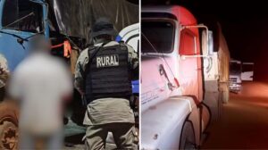 Caminhoneiros morrem atropelados por motorista bêbado enquanto consertavam caminhão, diz polícia