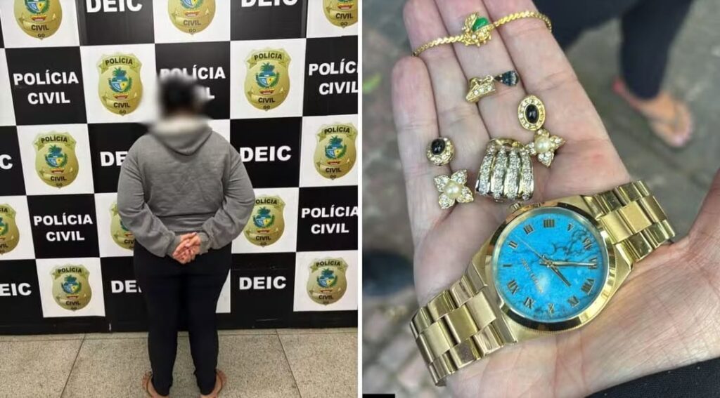 Diarista é presa suspeita de furtar R$ 500 mil em dinheiro e joias dos patrões para sustentar vício em jogos de azar