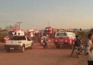 Casal morre em acidente na BR 155 entre Redenção e Pau D`arco